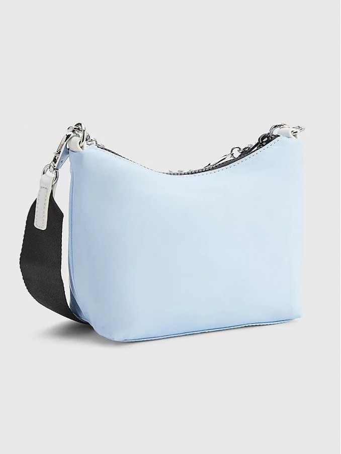Handbag Woman Light Blue Tommy Jeans