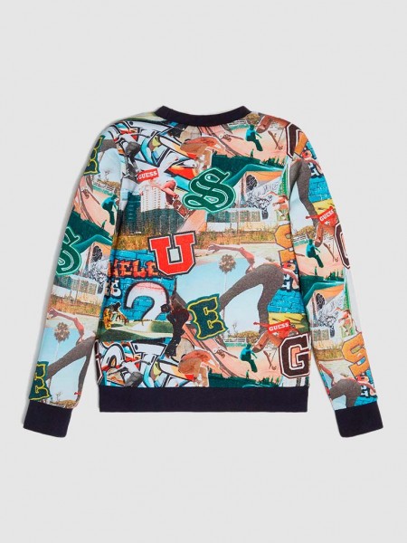 Sweatshirt Niño Guess Sweatshirt Niño Guess