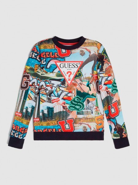 Sweatshirt Nio Multicolor Guess