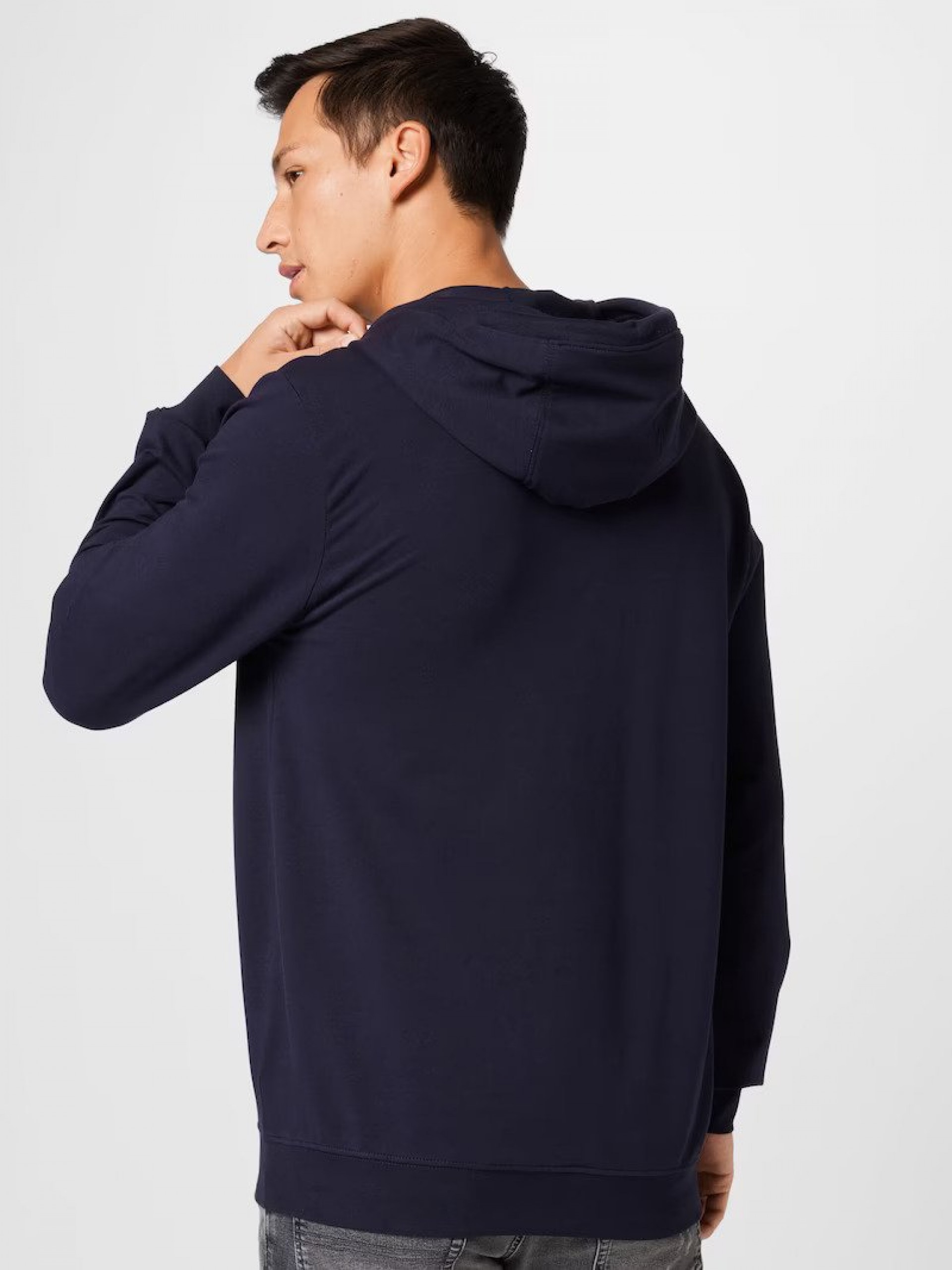 Sweatshirt Man Navy Blue Guess