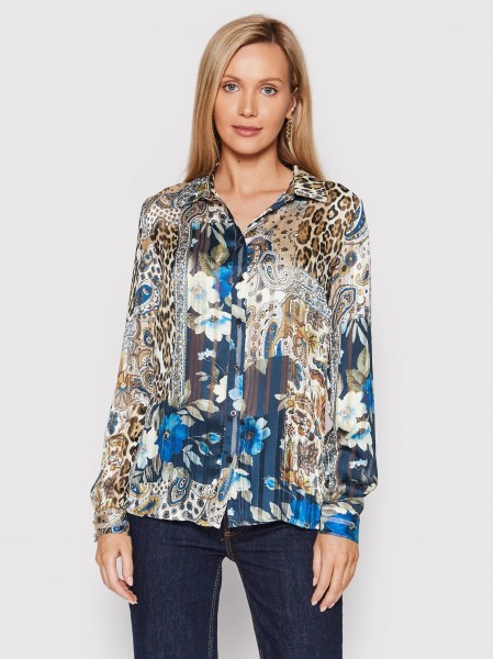 Camisa Mujer Multicolor Guess