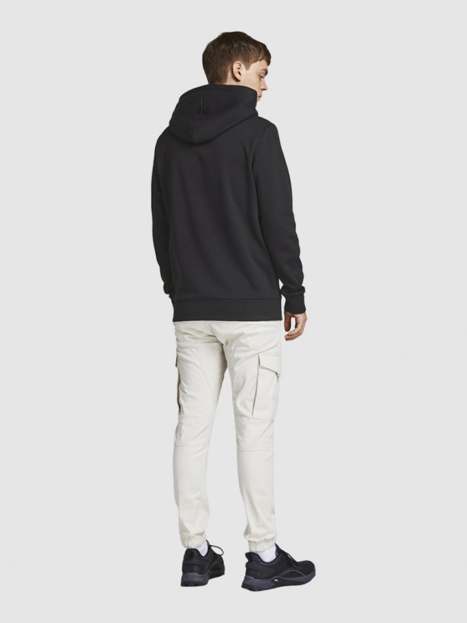 Sweatshirt Man Black Jack & Jones