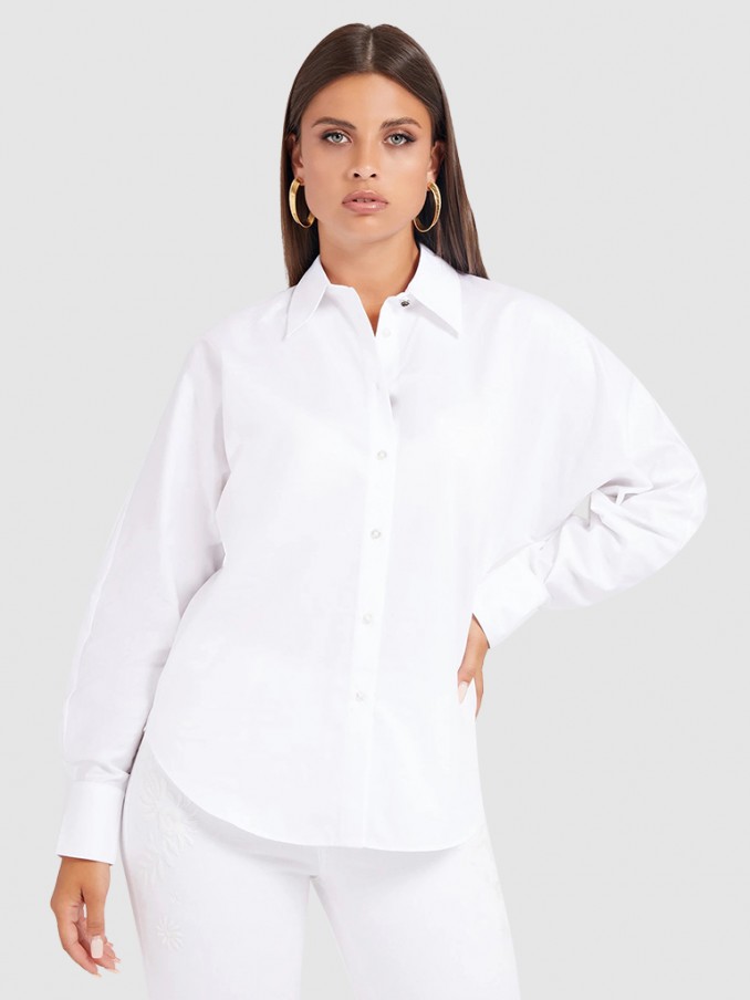 Camisa Mujer Blanco Guess