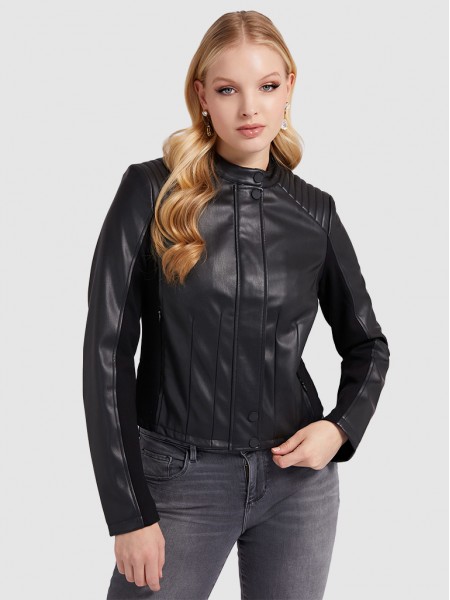 Chaqueta Mujer Negro Guess