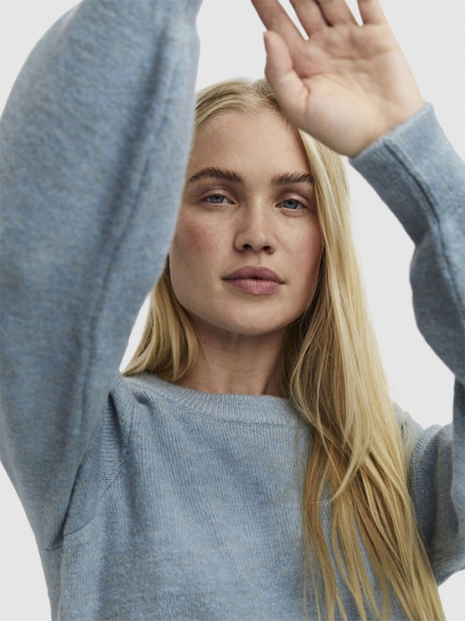 Knitwear Woman Blue Vero Moda