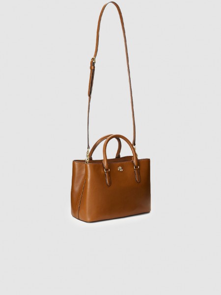 Handbag Woman Brown Polo Ralph Lauren
