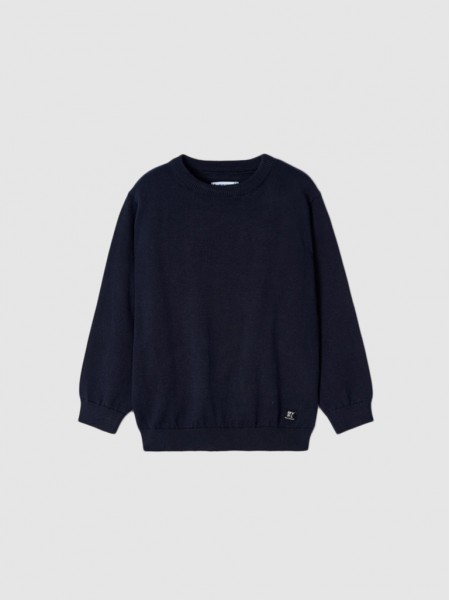 Knitwear Boy Navy Blue Mayoral