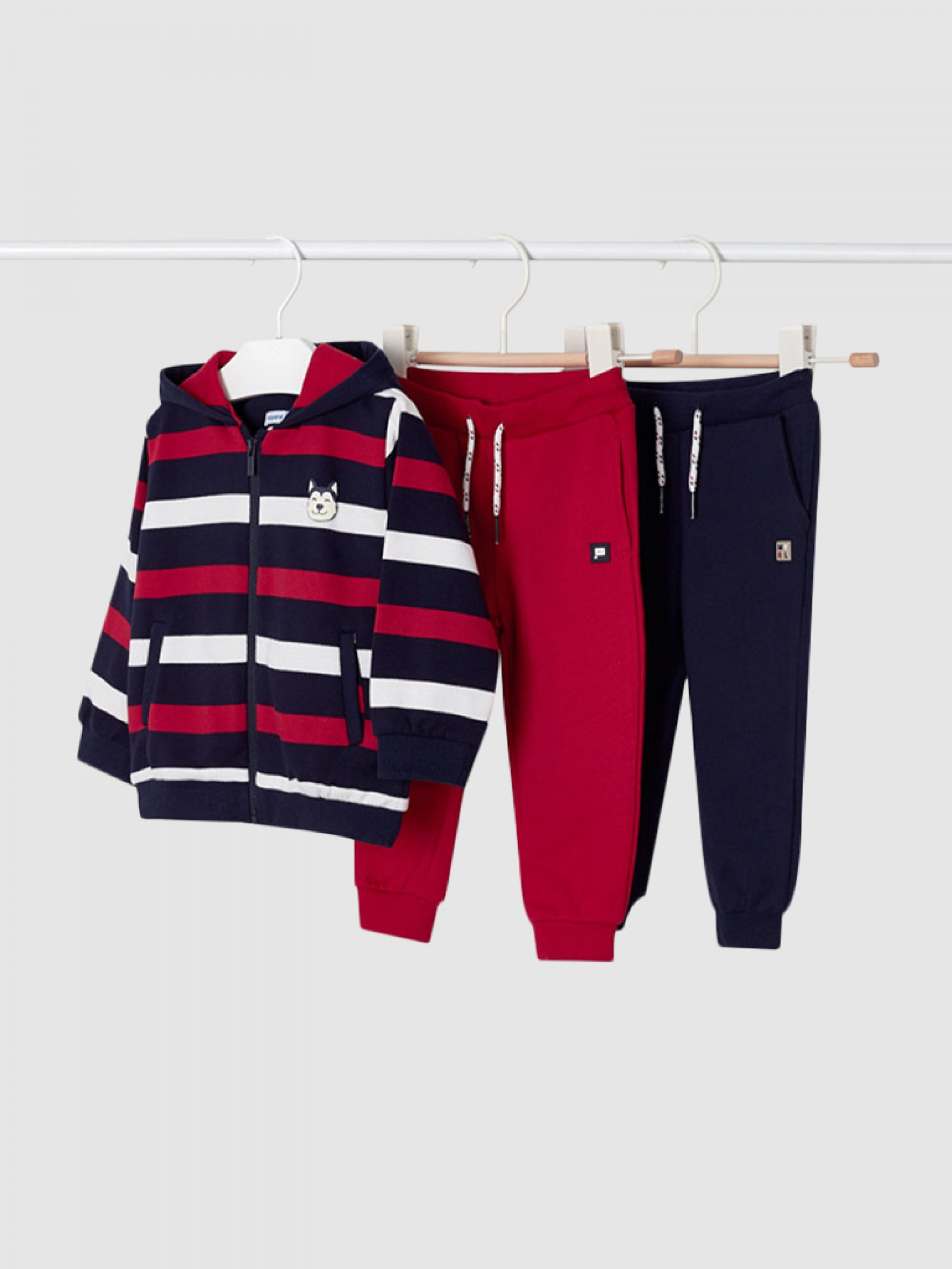 Set Baby Boy Red Mayoral