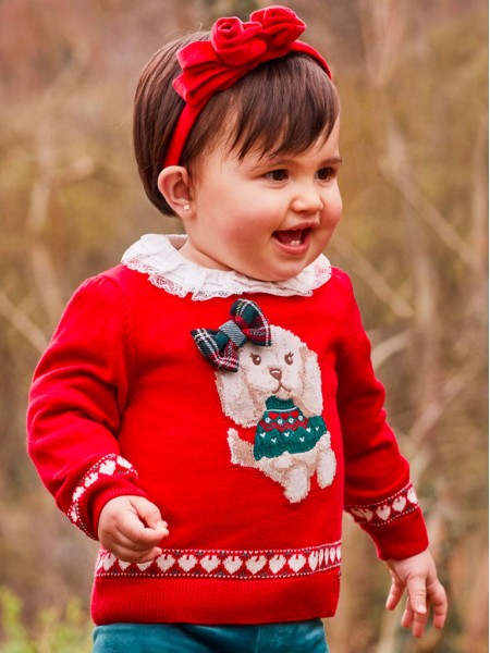 Knitwear Baby Girl Red Mayoral