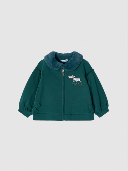 Jacket Baby Girl Green Mayoral