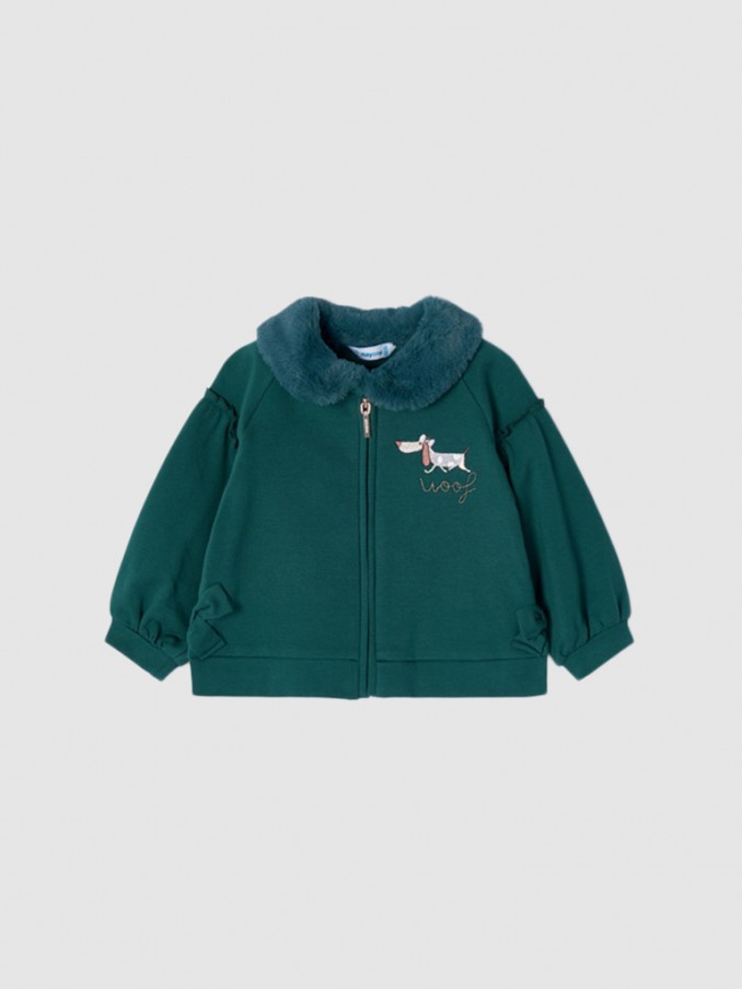 Jacket Baby Girl Green Mayoral