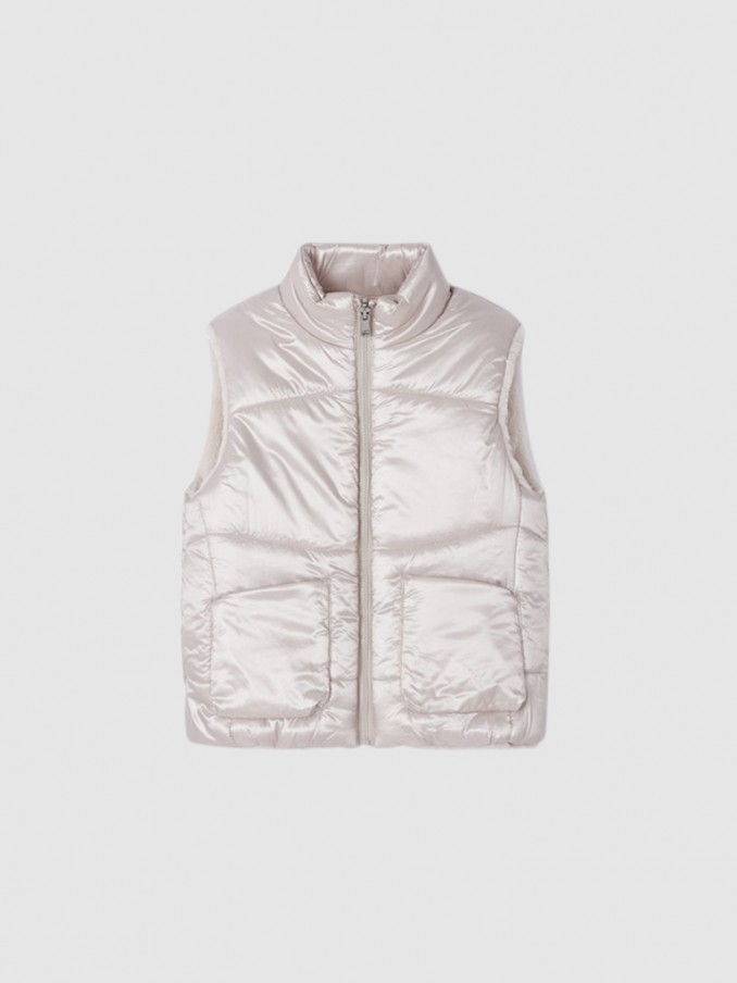 Vest Girl Beige Mayoral