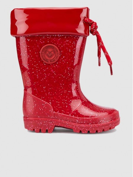 Rain Boots Girl Red Mayoral