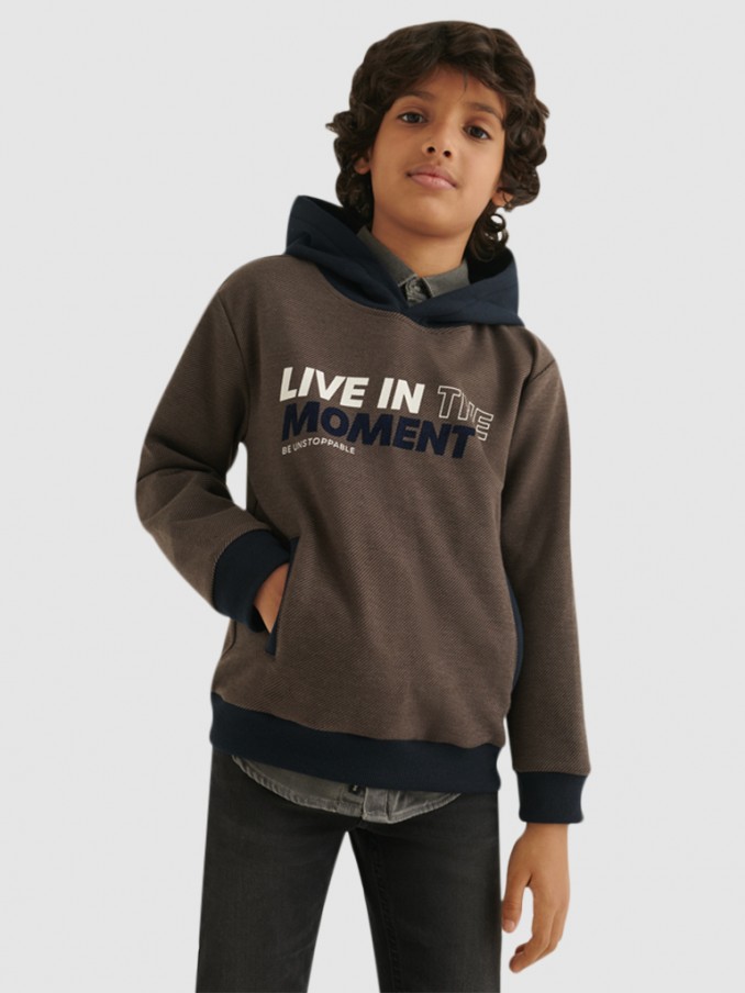 Sweatshirt Boy Brown Mayoral