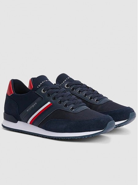 Sneakers Man Navy Blue Tommy Jeans