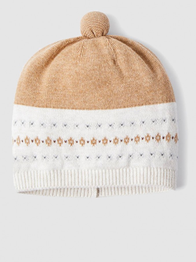 Gorro Bebe Nio Beige Mayoral