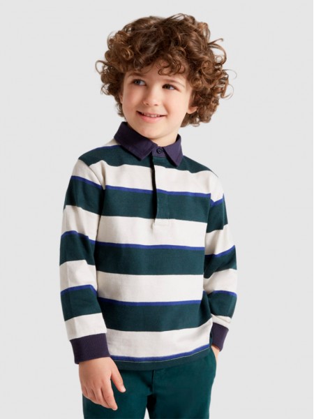 Polo Shirt Boy Stripes Mayoral