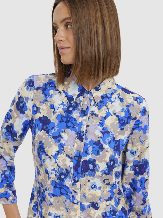 Dress Woman Floral Vero Moda