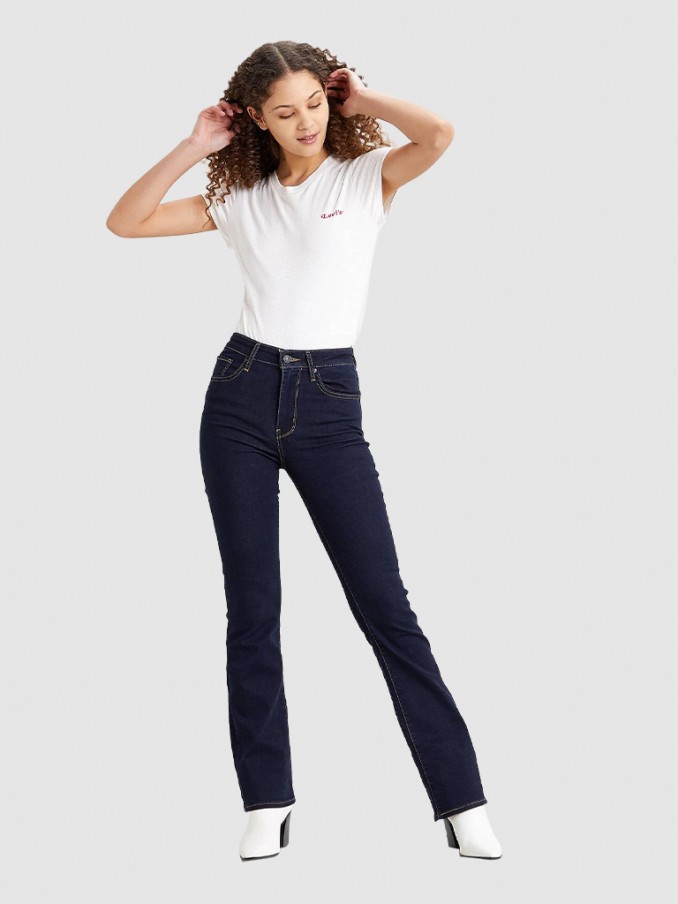 Jeans Mulher 725 High Rise Bootcut Levis