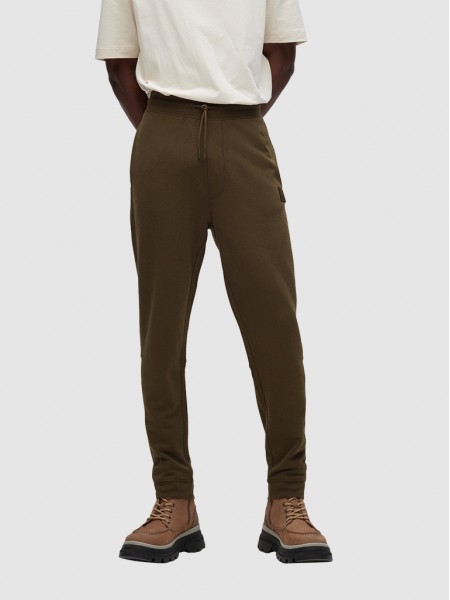 Pantalones Hombre Verde Hugo Boss