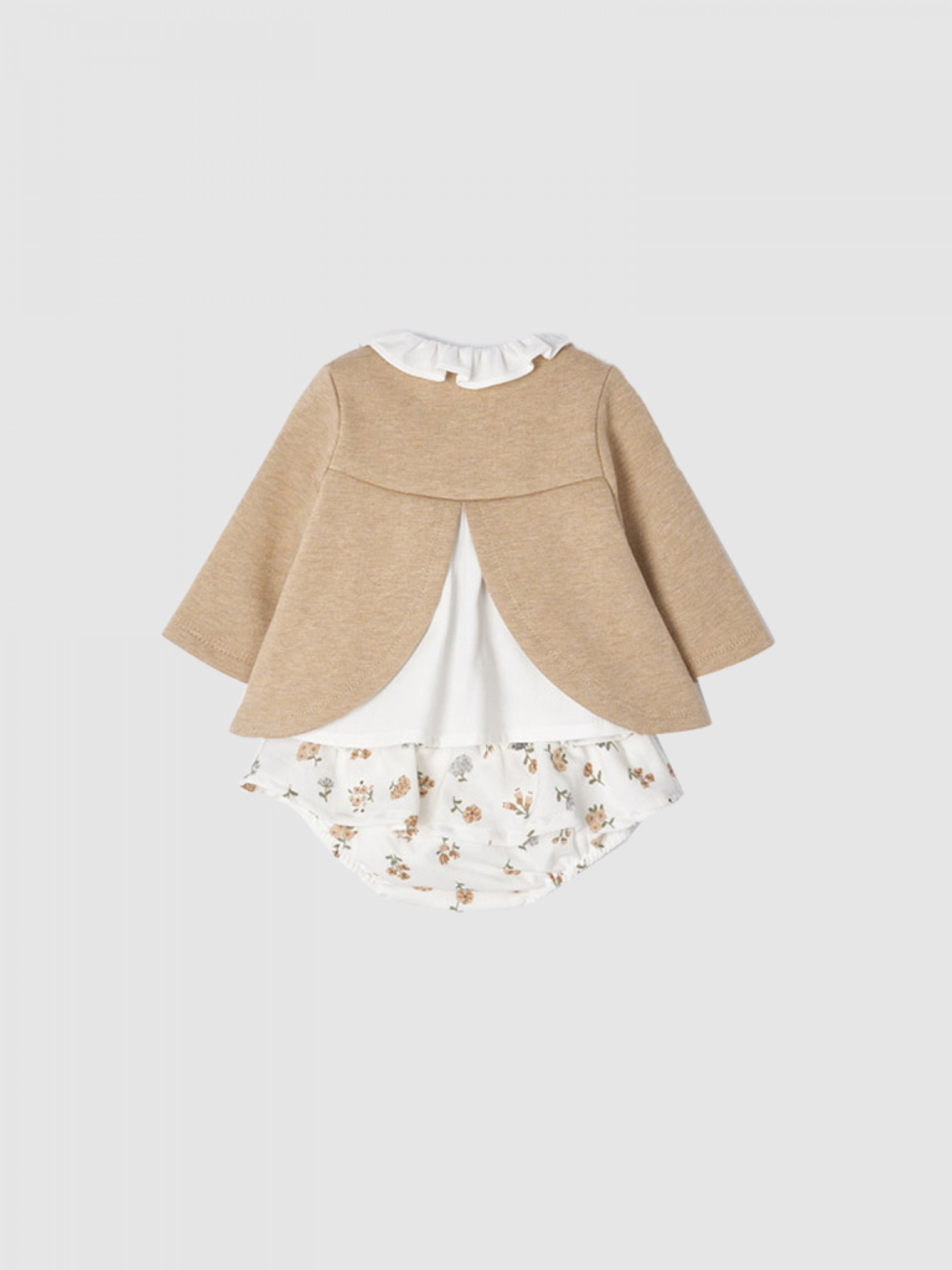 Vestido Bebe Niña Beige Mayoral