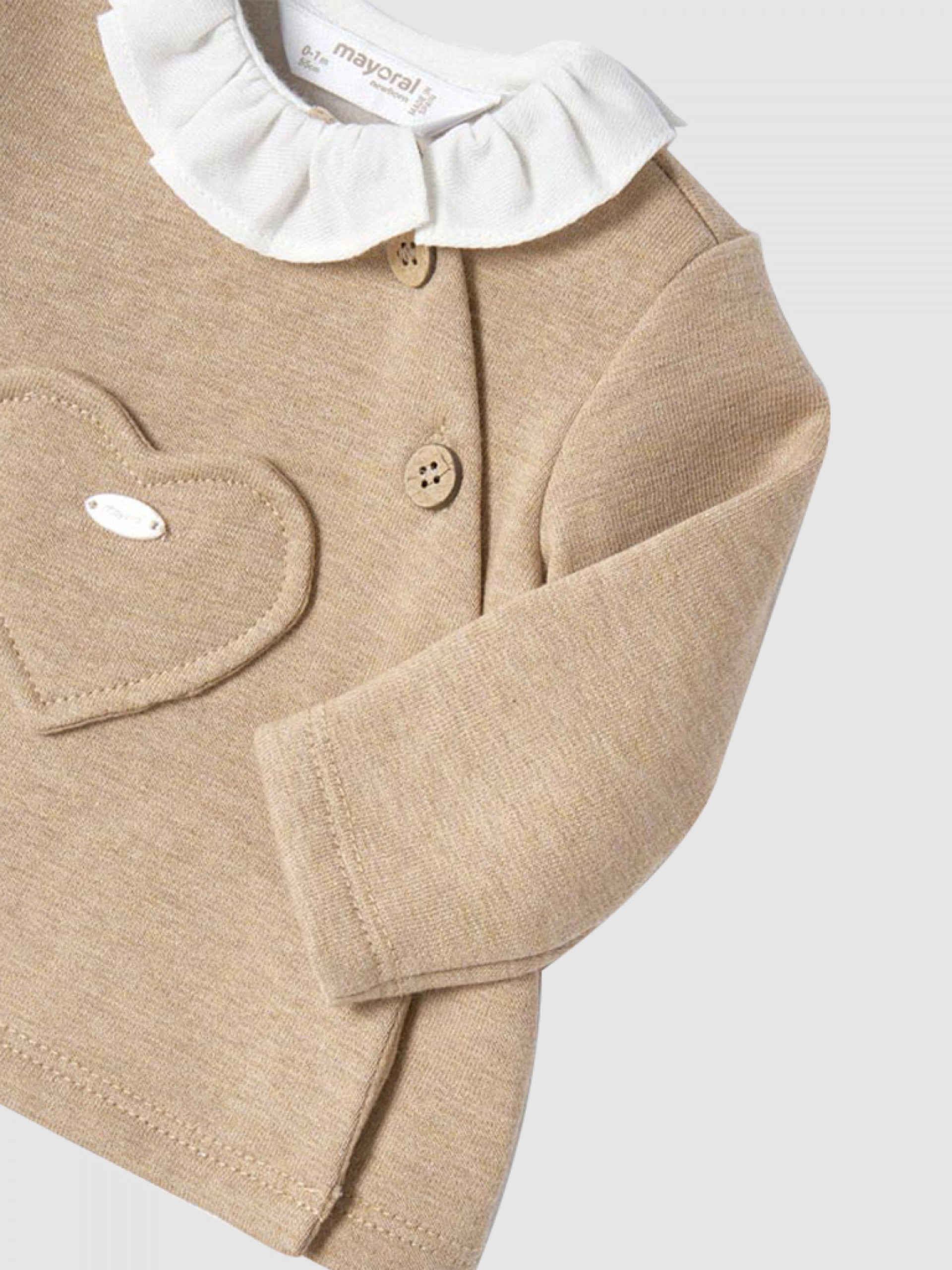 Vestido Bebe Niña Beige Mayoral