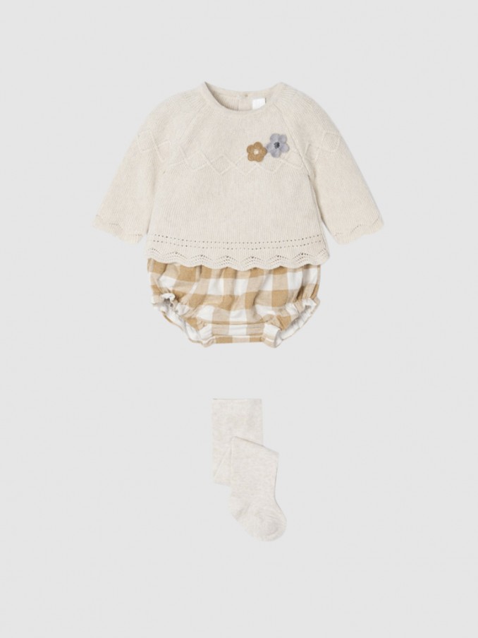 Conjunto Bebe Nia Beige Mayoral