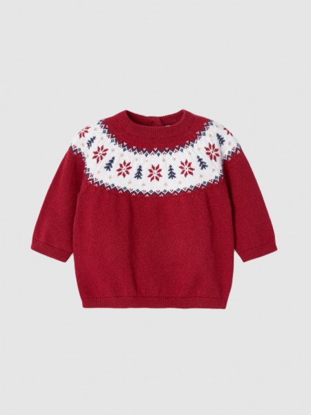 Knitwear Baby Boy Red Mayoral