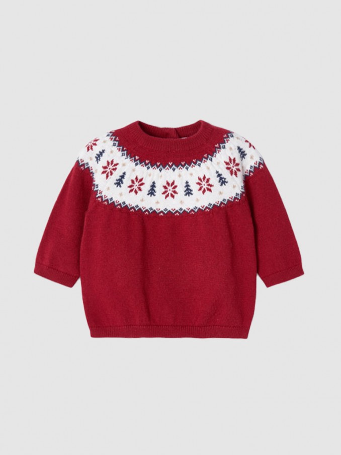 Knitwear Baby Boy Red Mayoral