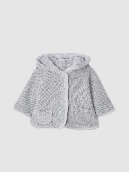 Jacket Baby Girl Grey Mayoral