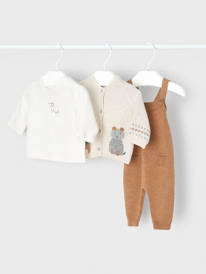 Set Baby Boy Beige Mayoral