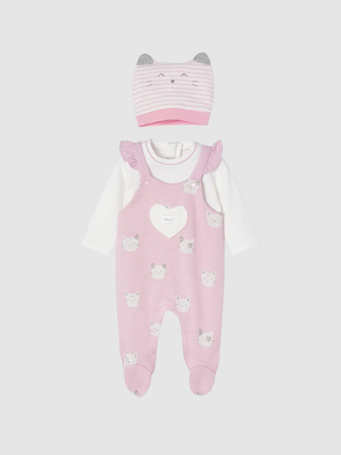 Conjunto Bebe Niña Rosa Mayoral