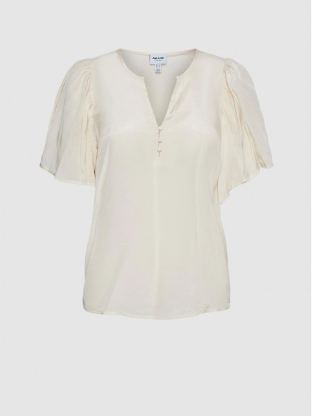 Shirt Woman Beige Vero Moda