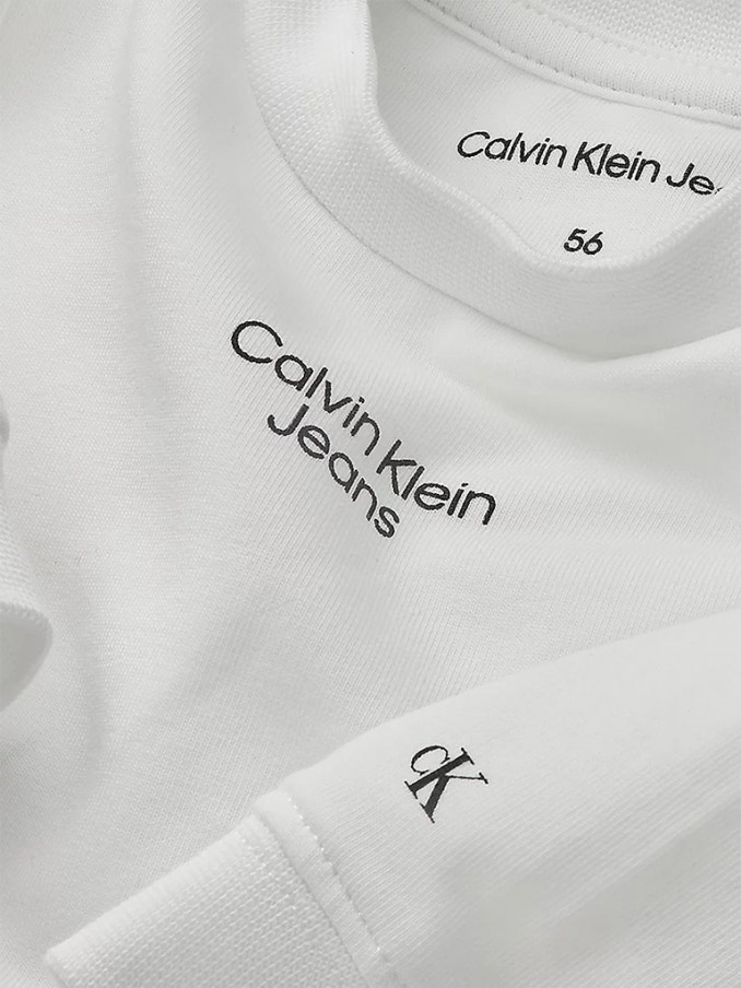 Sweatshirt Unisex Bebé Calvin Klein