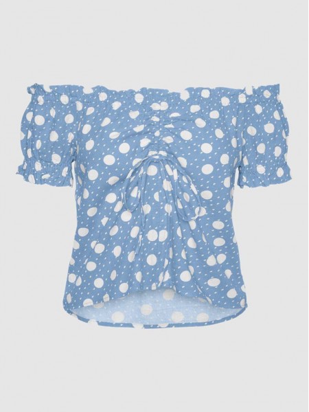 Shirt Woman Blue Vero Moda