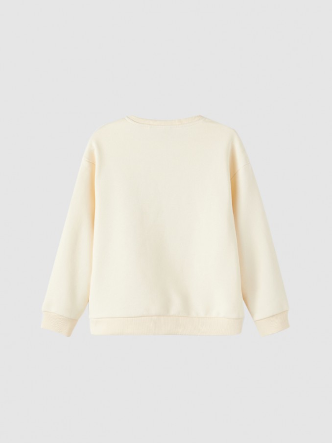 Sweatshirt Girl Cream Name It