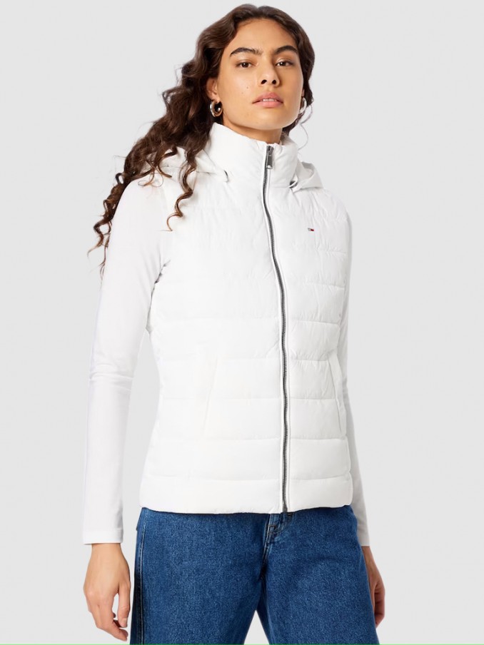 Vest Woman White Tommy Jeans