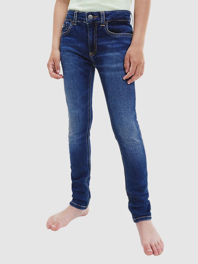 Jeans Menino Skinny Calvin Klein