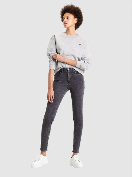 Cala Mulher 721 High Rise Skinny Levis