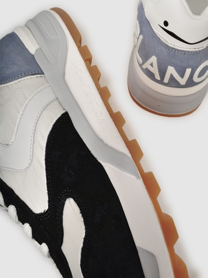 Sapatilha Homem Boost Suede Voile Blanche