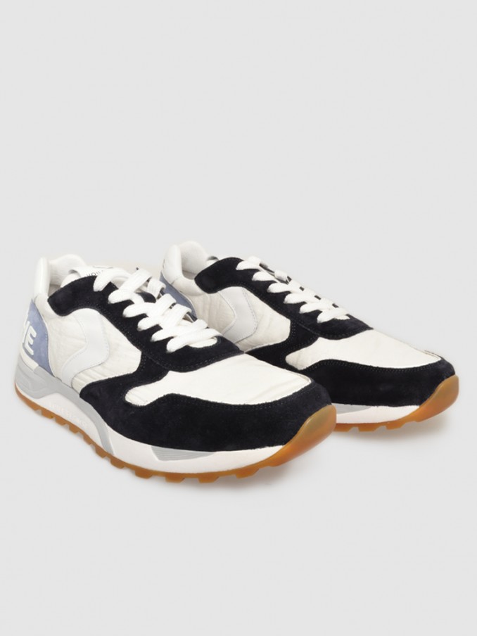 Sapatilha Homem Boost Suede Voile Blanche
