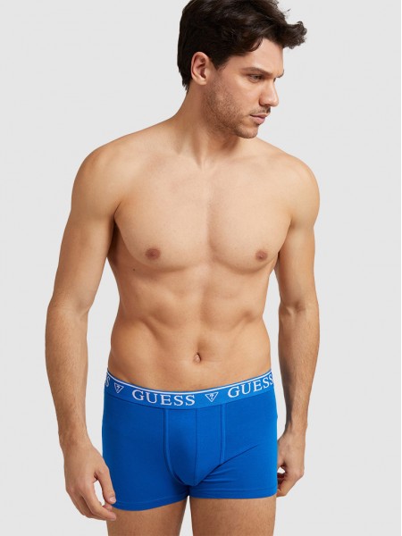 Underpants Man Blue Guess