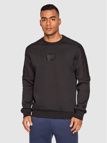 Sweatshirt Hombre Negro Armani Exchange