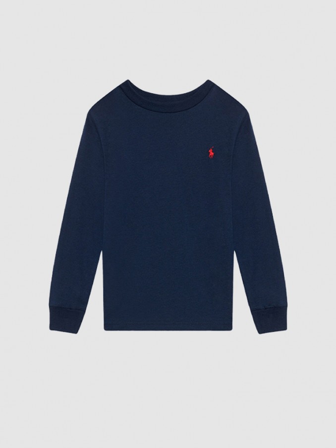 Sweatshirt Nio Azul Marino Ralph Lauren Kids