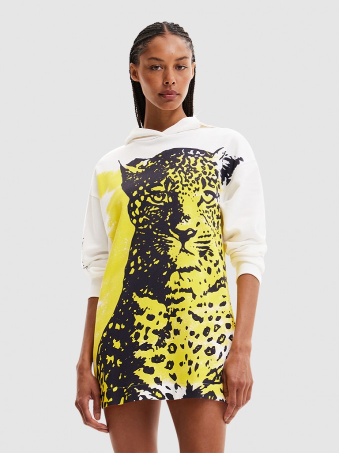 Vestido Mulher Wild Tiger Desigual