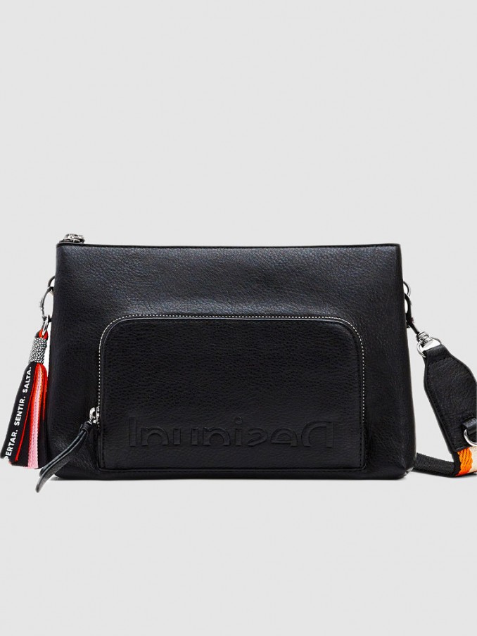 Bolsa Mulher Half Logo Desigual