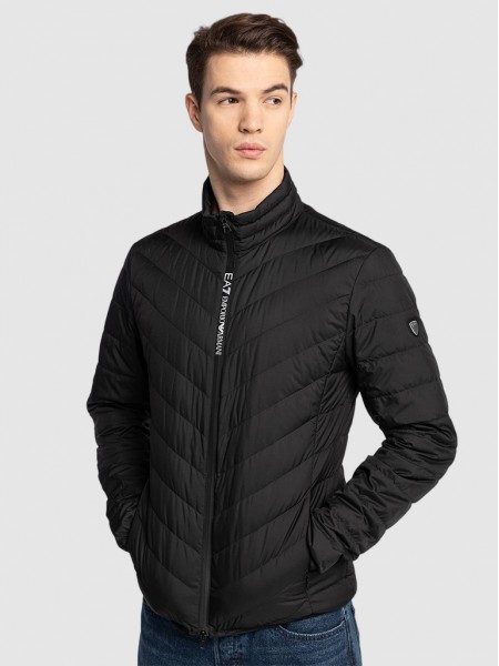 Chaqueta Hombre Negro Ea7 Emporio Armani