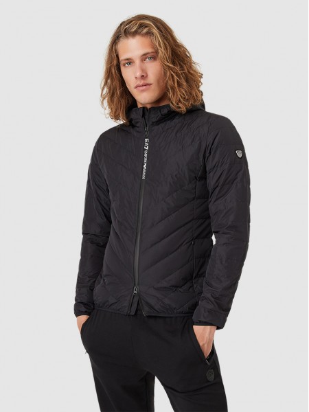 Jacket Man Black Ea7 Emporio Armani