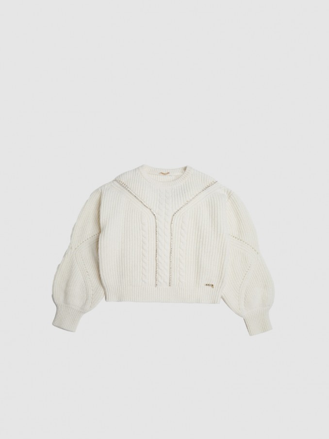 Knitwear Girl White Guess