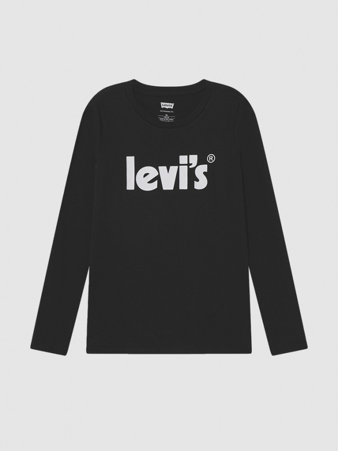 Sweatshirt Girl Black Levis